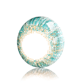 New 3 - Tone Blue Green Prescription Coloured Contact Lenses - BEAUEYE (UK)